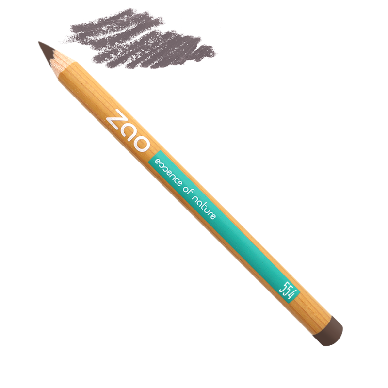 Zao  økologisk Eyeliner   Multi Purpose Pencil 554 Light Brown  1 14 G
