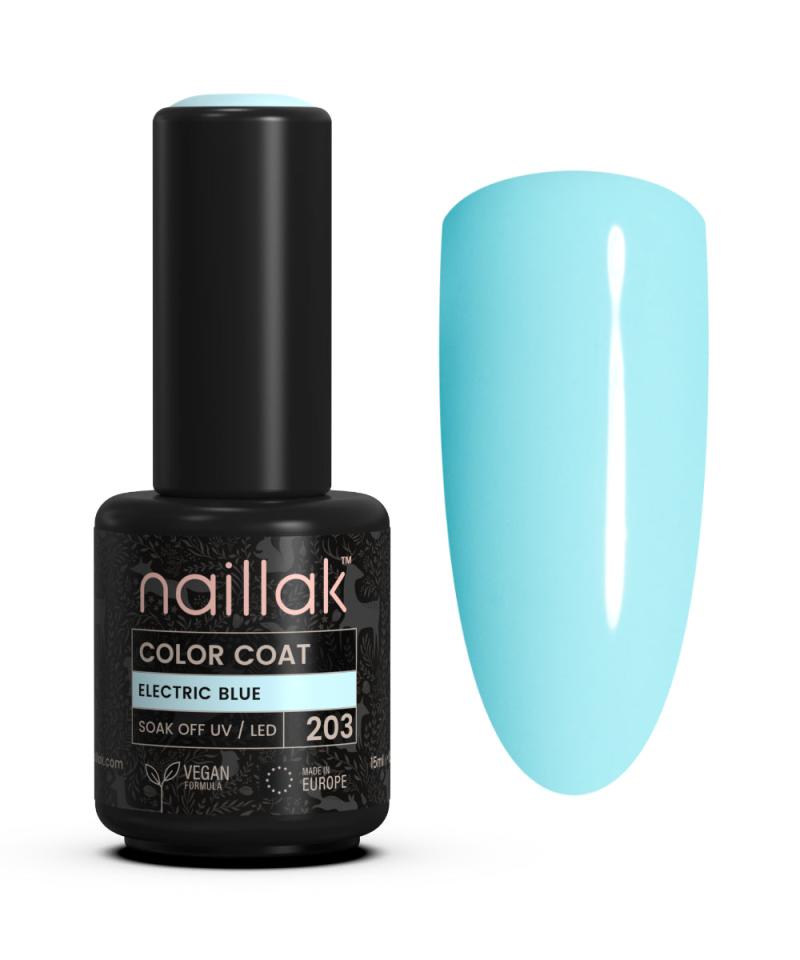 Klassisk Electric Blue Gellak No 203 - Hurtig Levering!