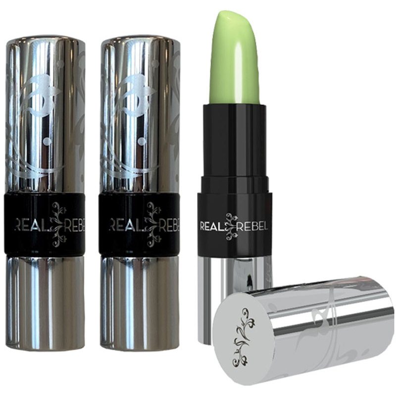 3 X Real Rebel Colour Perfect Luxury Lip Balm 3 6 Gr