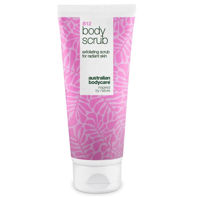 B12 Body Scrub     Eksfoli? R Og Fugt For En Blød  Strålende Hud ?  Få En Fornyet Hud Med B12 Body Scrub  Eksfolierer Og Fugter  Så Huden Efterlades Blød  Glat Og Strålende    1 Stk