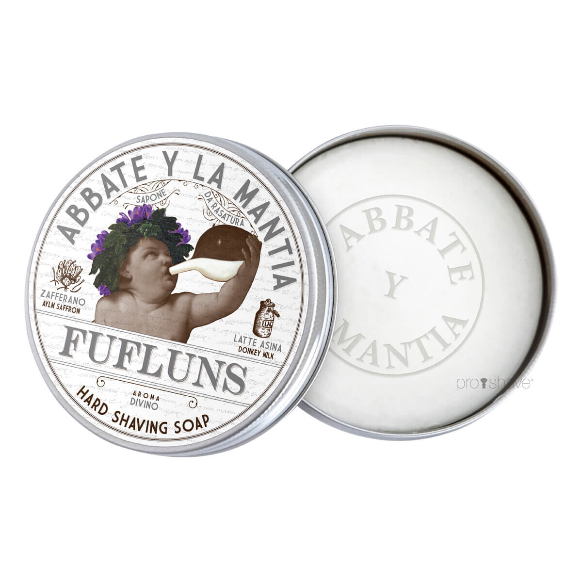 Abbate Y La Mantia Barbersæbe  Fufluns  80 Gr