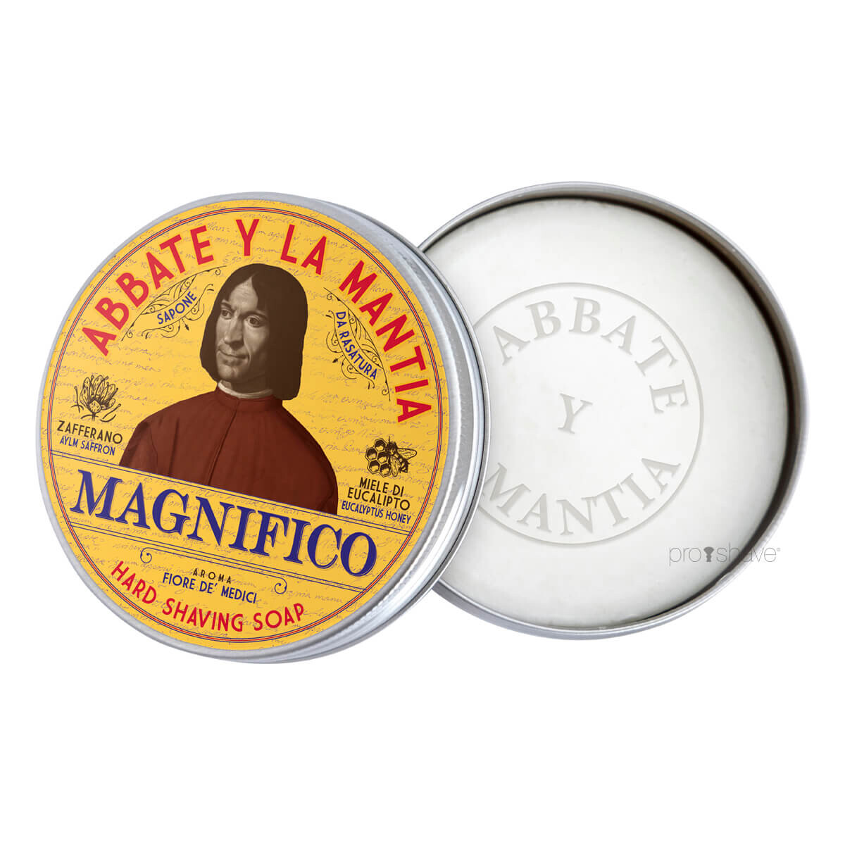 Abbate Y La Mantia Magnifico Barbersæbe 80 Gr - Luksus til Barbering