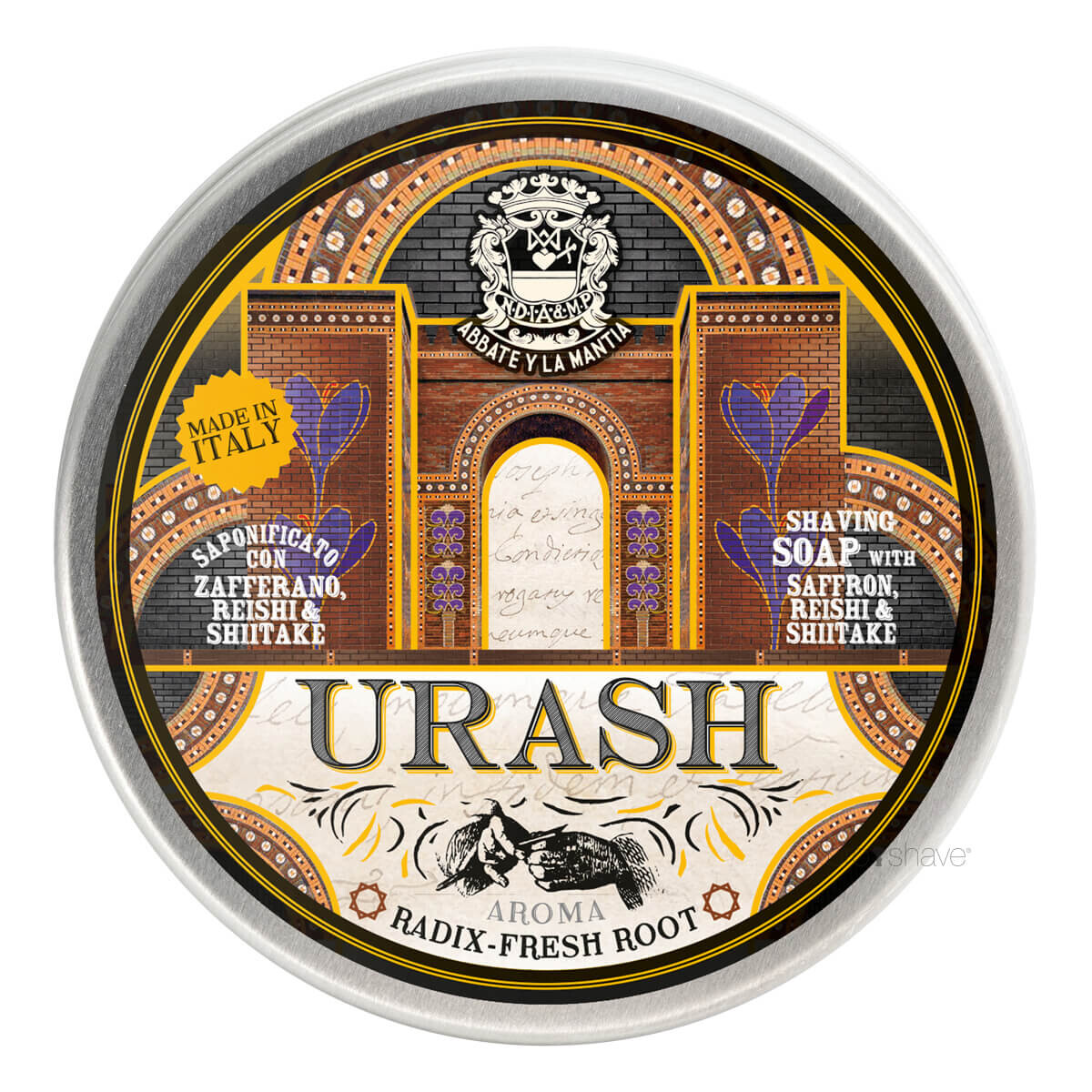 Abbate Y La Mantia Barbersæbe  Urash  200 Ml