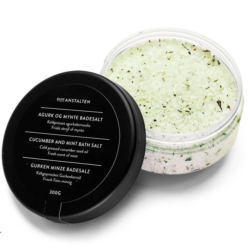 Badeanstalten Badesalt   Agurk Og Mynte 300 G