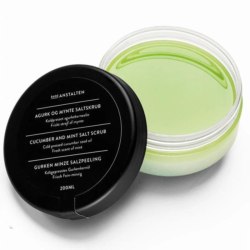 Badeanstalten Bodyscrub med Agurk og Mynte - 200 g