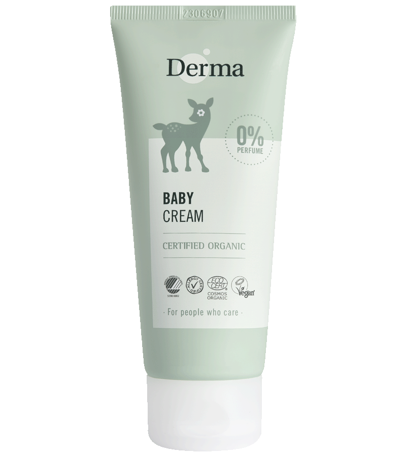 Derma Eco Baby Creme 100 Ml - Økologisk Hudpleje til Babyer