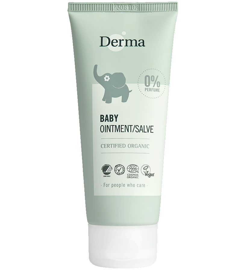Derma Eco Babysalve 100 Ml - Økologisk Hudpleje til Babyer