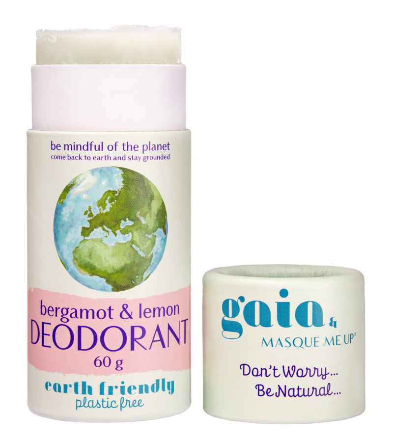 Gaia Bergamot & Lemon Deodorant - Bæredygtig Friskhed