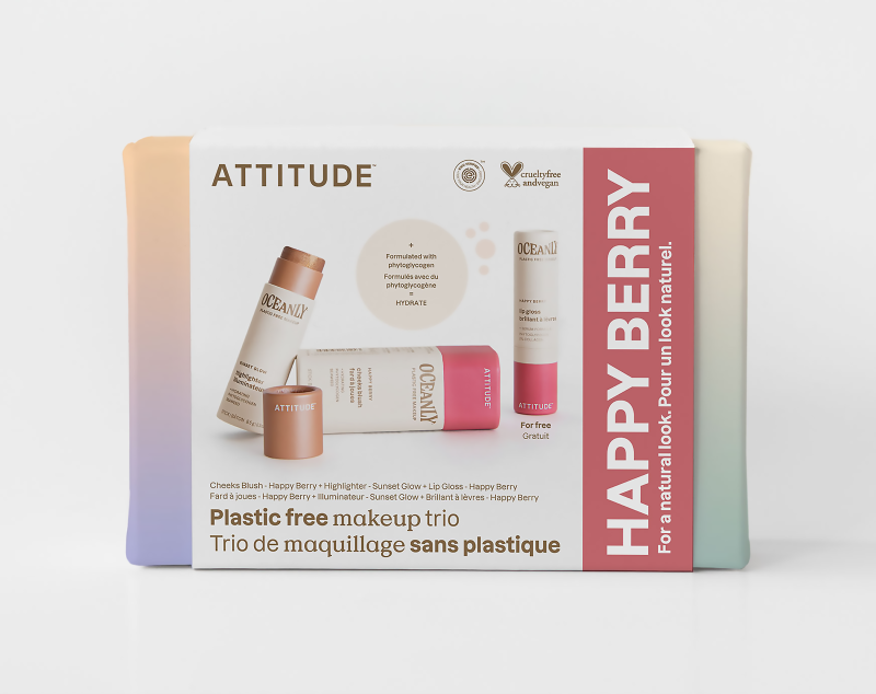 Happy Berry Makeup Sæt - Naturlig Skønhed uden Plastik