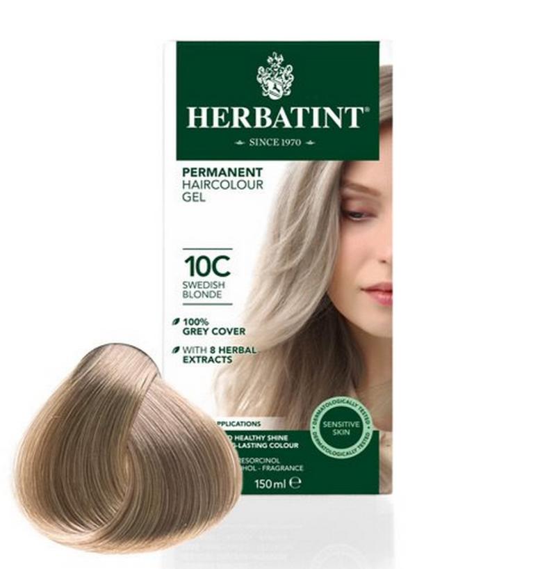 Herbatint 10c Hårfarve Swedish Blonde  150ml