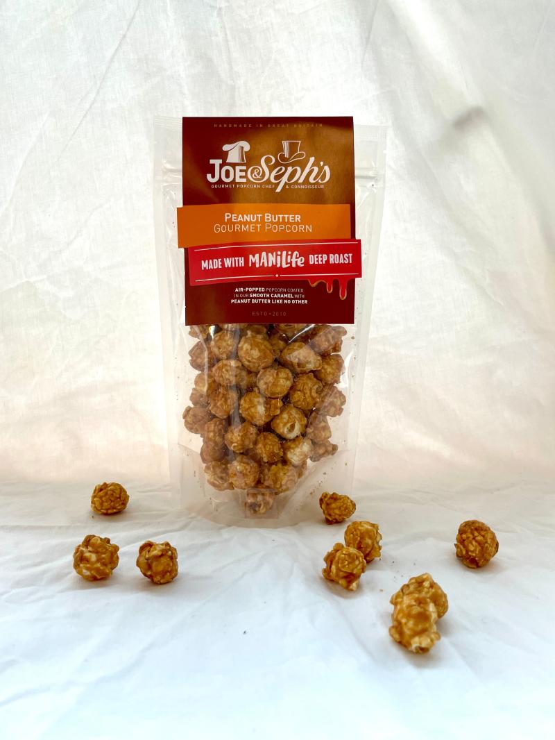 Joe & Seph's Gourmet Popcorn med Peanutbutter - Lækkert!