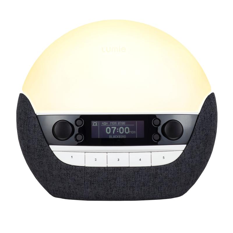 Lysvækkeur med DAB Radio og Lysterapi fra Lumie