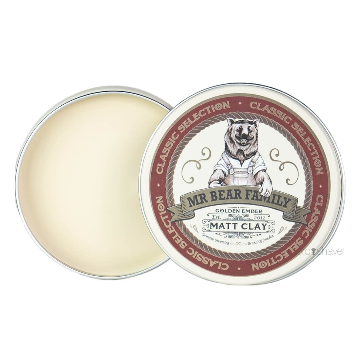 Mr  Bear Pomade   Matt Clay  Golden Ember  100 Gr