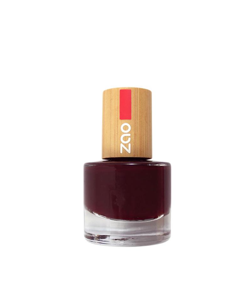 Zao  Naturlig Neglelak 659 Black Cherry  8 Ml