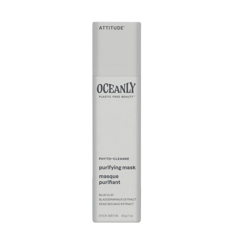 Purifying Solid Mask With Blue Clay