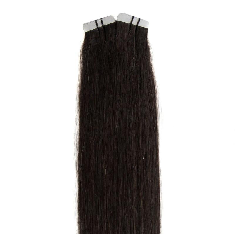 Tape Extensions   Sortbrun  1b