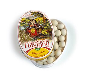 Biogan Anis Pastiller M  Ingefær ø 50g