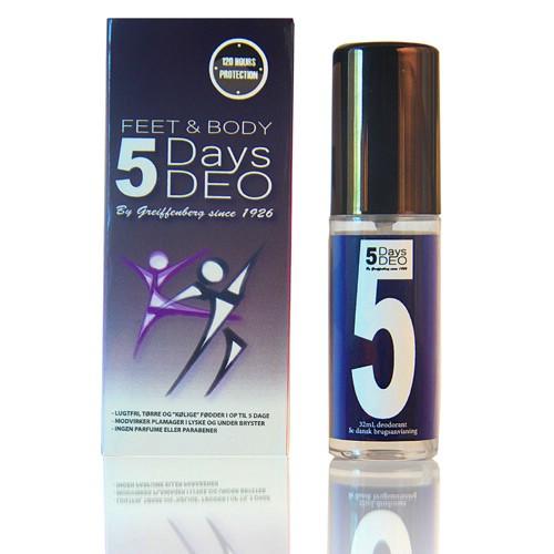 5 Dages Foddeodorant - Effektiv mod Ubehagelig Lugtgener