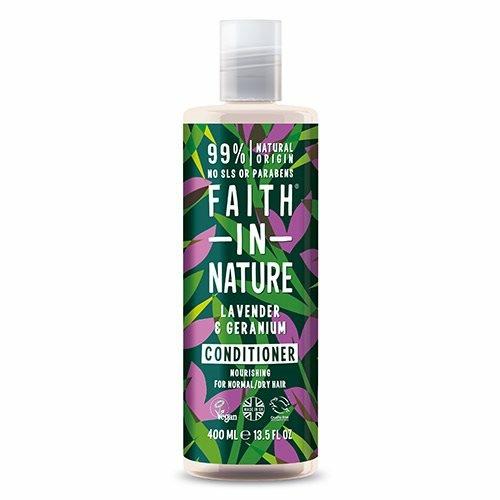 Balsam med Lavendel og Geranium - Faith In Nature 400 ml