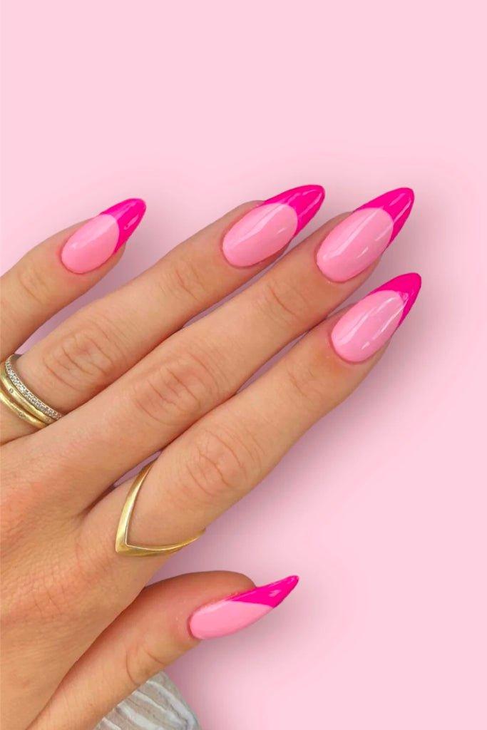 Barbie French Look - Elegant Neglelak Sæt fra Nailster