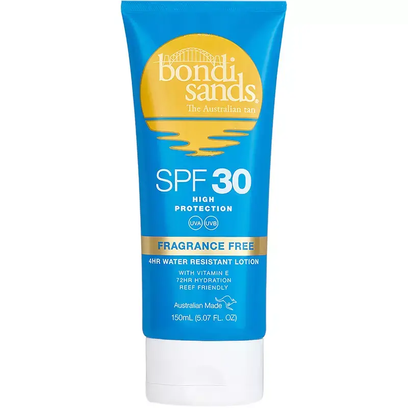 Bondi Sands Fragrance Free Sunscreeen Lotion Spf 30 150 Ml