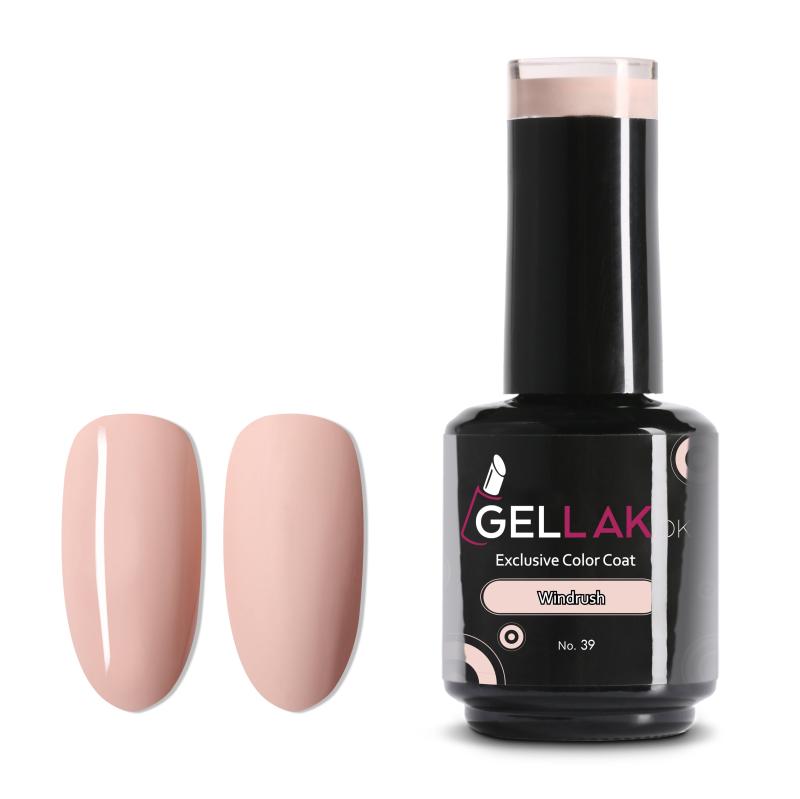 Beige Gel Neglelak 15 Ml - Holdbar og Dækkevenlig