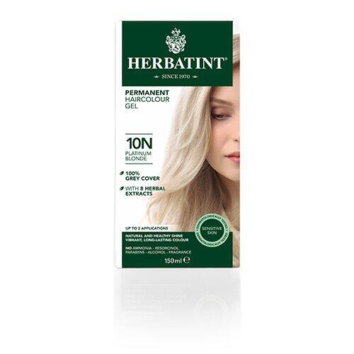 Herbatint 10n Hårfarve Platinium Blond  150ml