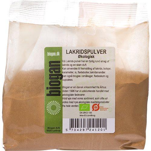 Biogan Lakridspulver økologisk   100 G