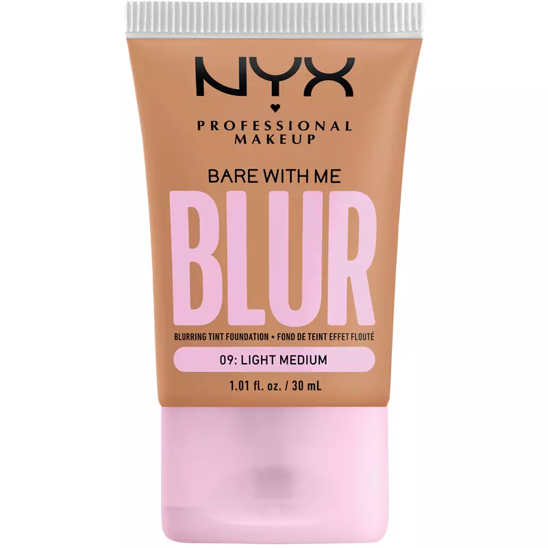 Nyx Prof  Makeup Bare With Me Blur Tint Foundation 30 Ml   04 Light Neutral
