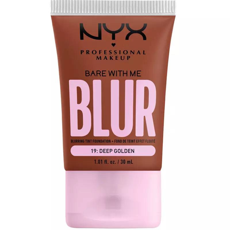 NYX Bare With Me Blur Tint Foundation - 19 Deep Golden