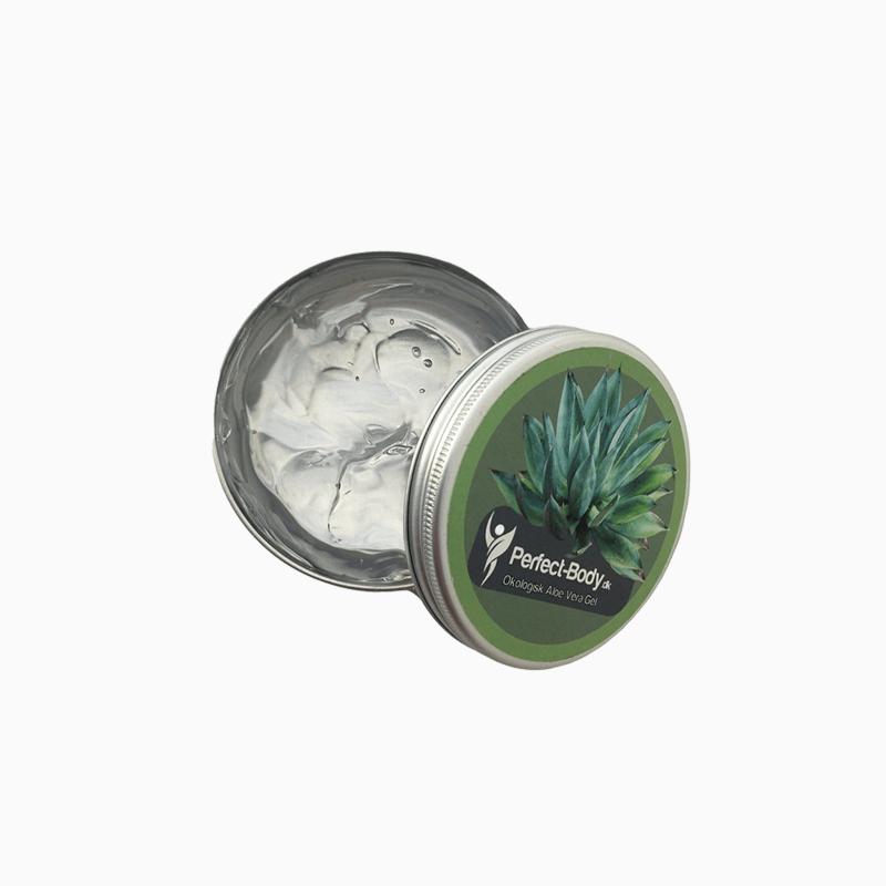 økologisk Aloe Vera Gel   Beroligende   Fugtgivende  50 Eller 100 Ml    100 Ml