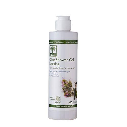 Bioselect Oliven Showergel - Beroligende og Rensende 250 ml