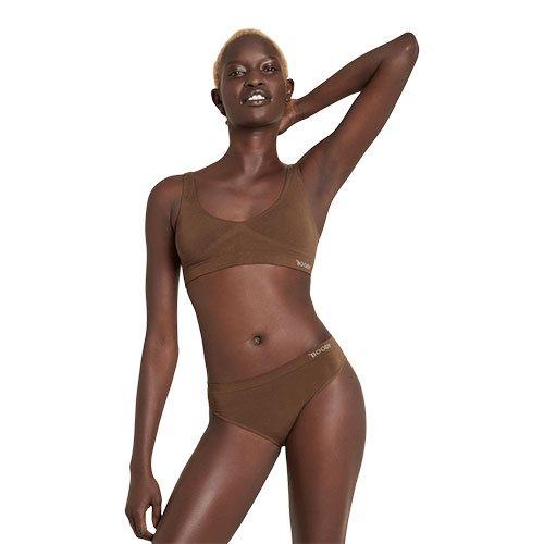 Boody Padded Shaper Crop Bra i Nude - Komfort og Støtte