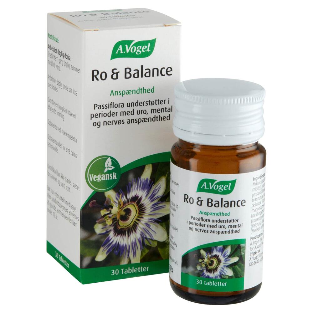 A. Vogel Ro & Balance med Passiflora - 30 tabletter