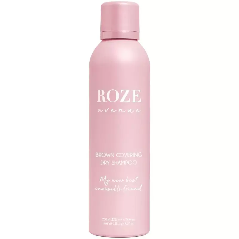Roze Avenue Brun Tørshampoo 200 Ml - Perfekt til Mørkt Hår