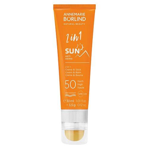 Annemarie B? Rlind Sun 2 In1 Cream   Stick Anti Aging Spf 50   30 Ml