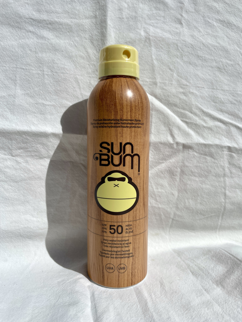 Sun Bum Premium Moisturizing Sunscreen Spray  Spf50