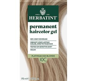 Herbatint 10c Hårfarve Platinum Ash Blonde  170ml