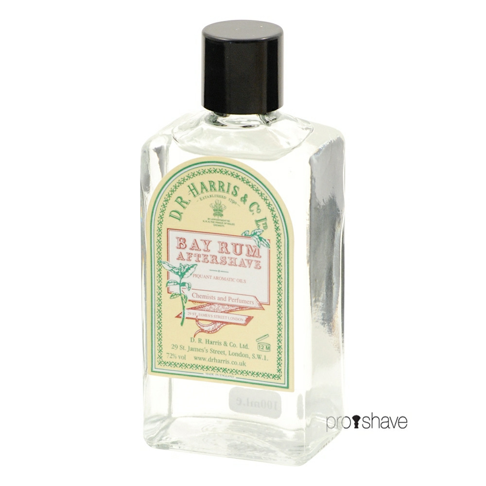 D R  Harris Bay Rum After Shave  100 Ml