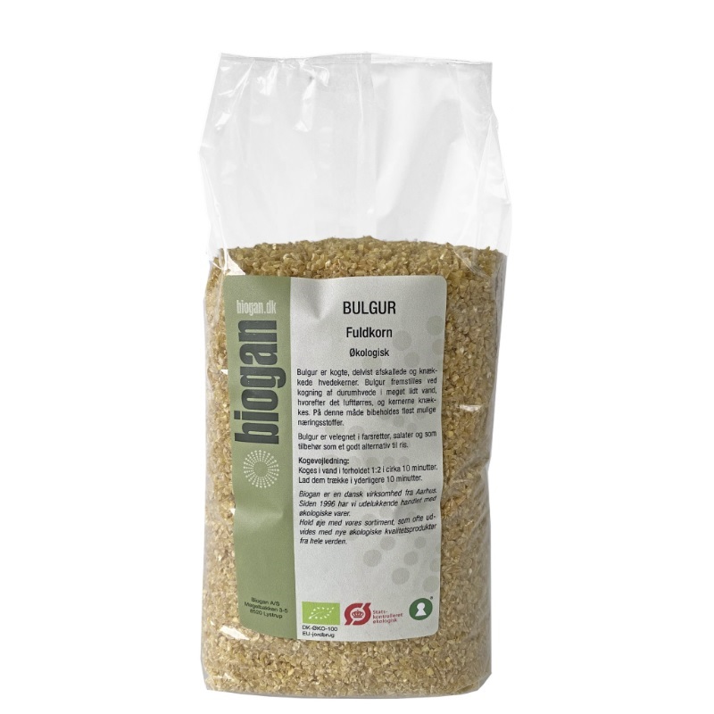 Biogan   økologisk Bulgur   Fuldkorn