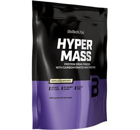 Biotechusa Hyper Mass Proteinpulver Vanilje 1000g - Tilbud!