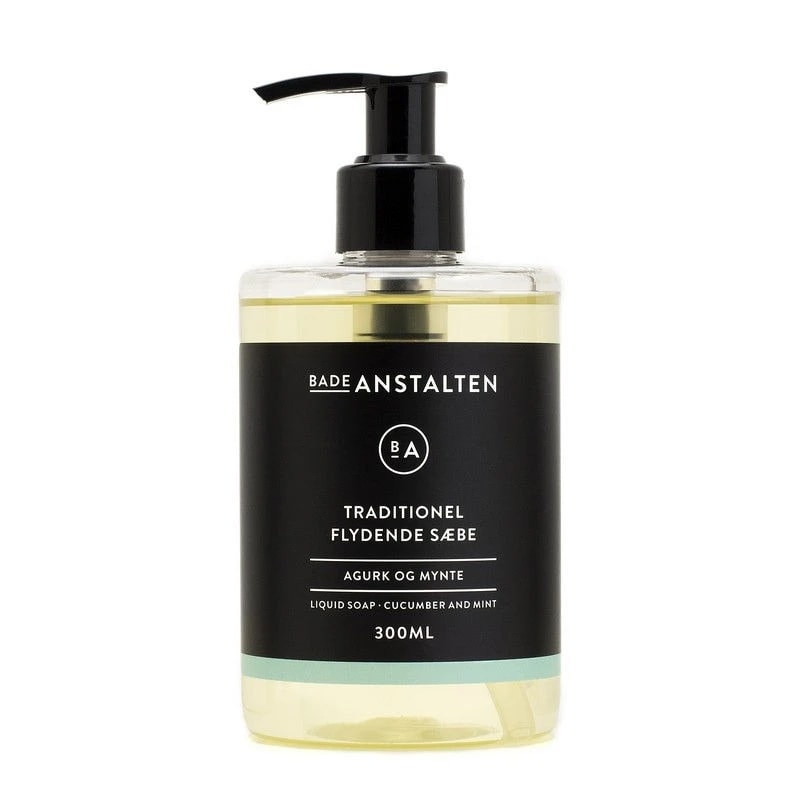 Badeanstalten Flydende Sæbe   Agurk Og Mynte 300 Ml