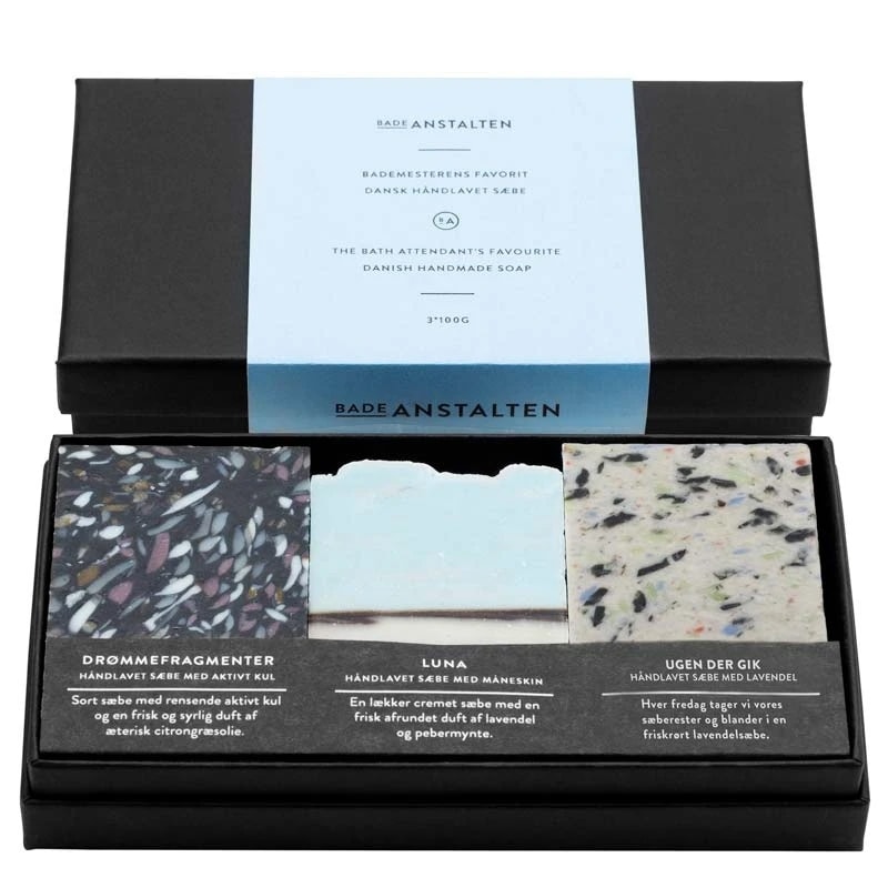 Badeanstalten Bademesterens Rene Fornøjelser  3 Sæber