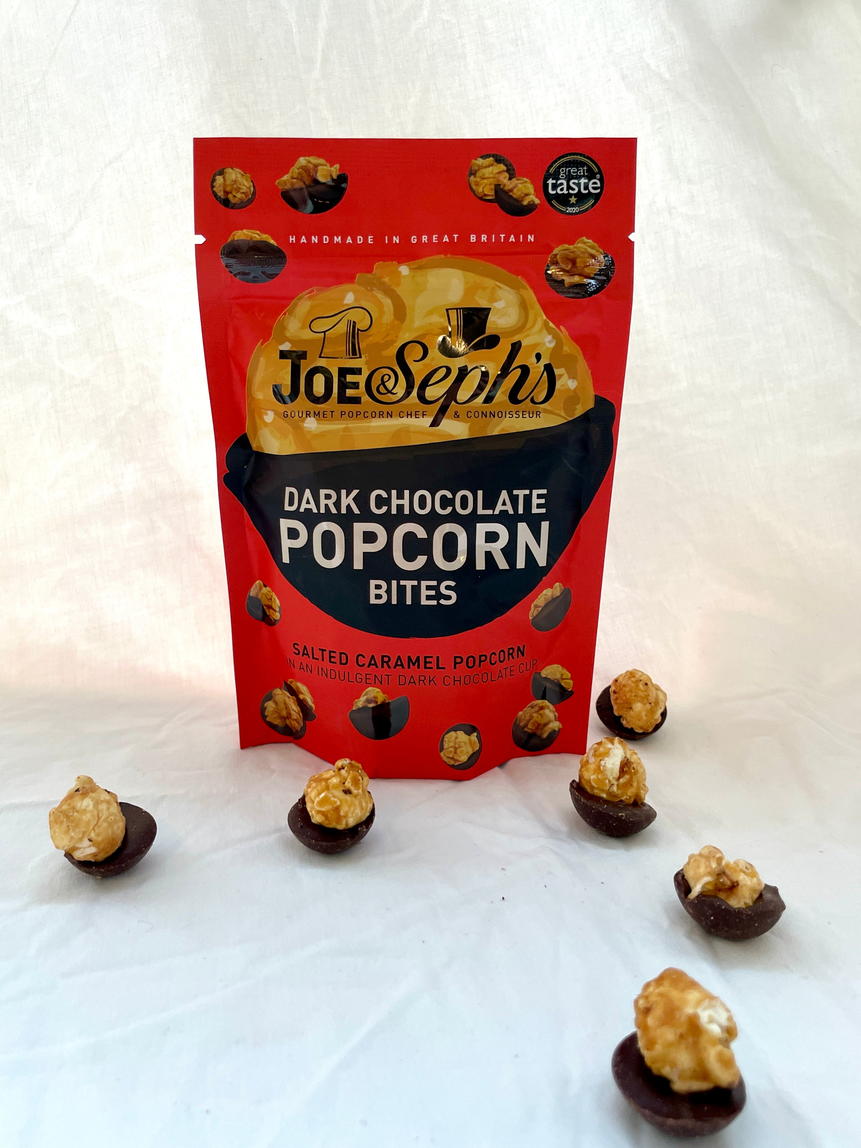 Joe   Seph 39 S Dark Chocolate Popcorn Bites