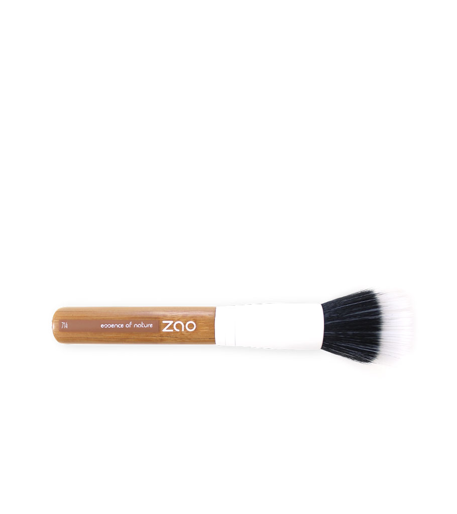 Zao  Bamboo Duo Fibre Foundation Brush  714