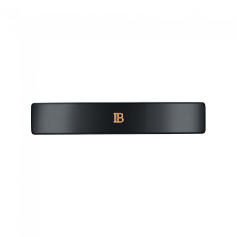 Balmain Cellulose Acetate Barrette Pour Cheveux Medium Black