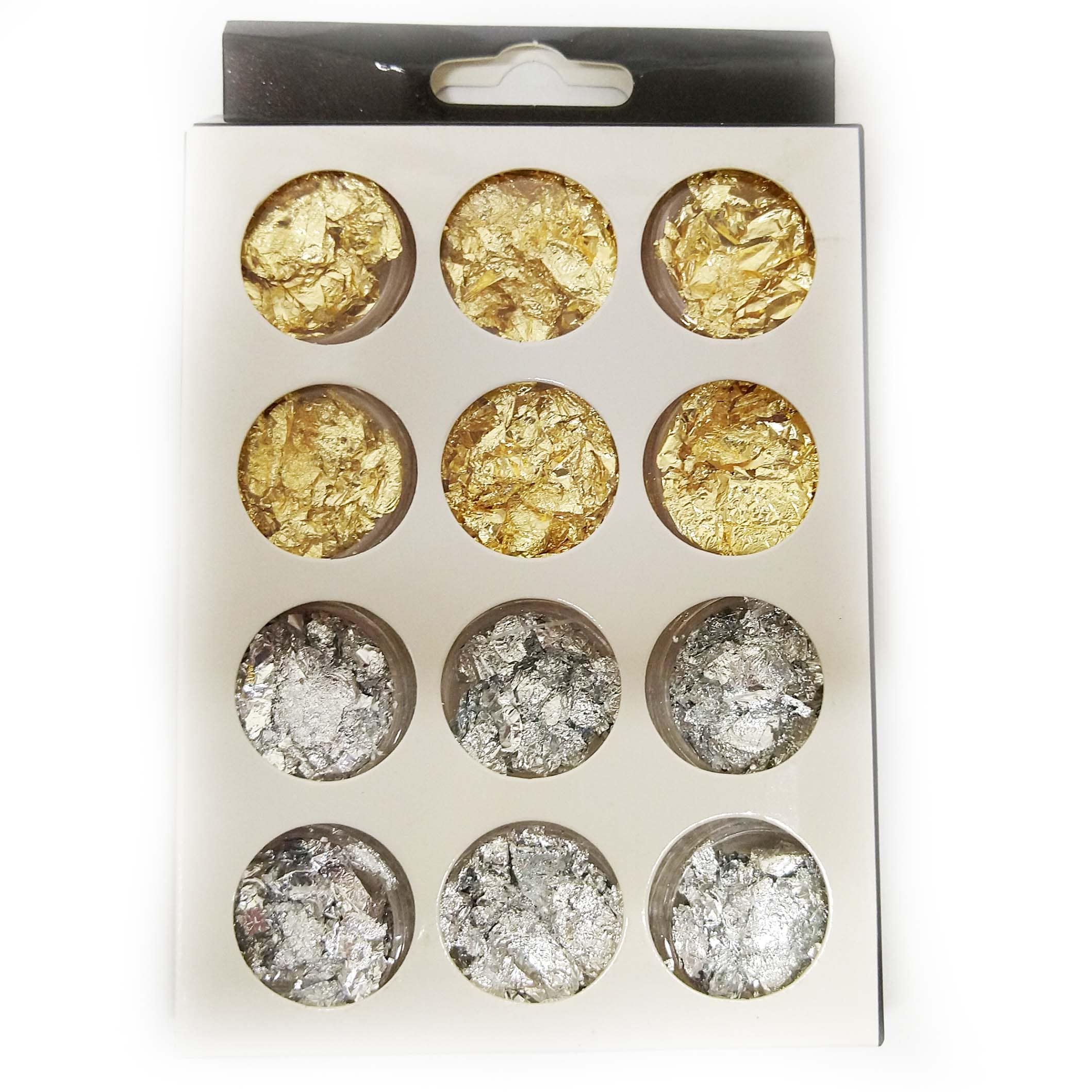 Bladguld   Perfekt Til Nail Art   Sølv   Guld Farver