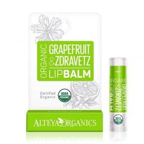 Alteya Organics   Grapefruit Zdravetz Lip Balm 4 5g