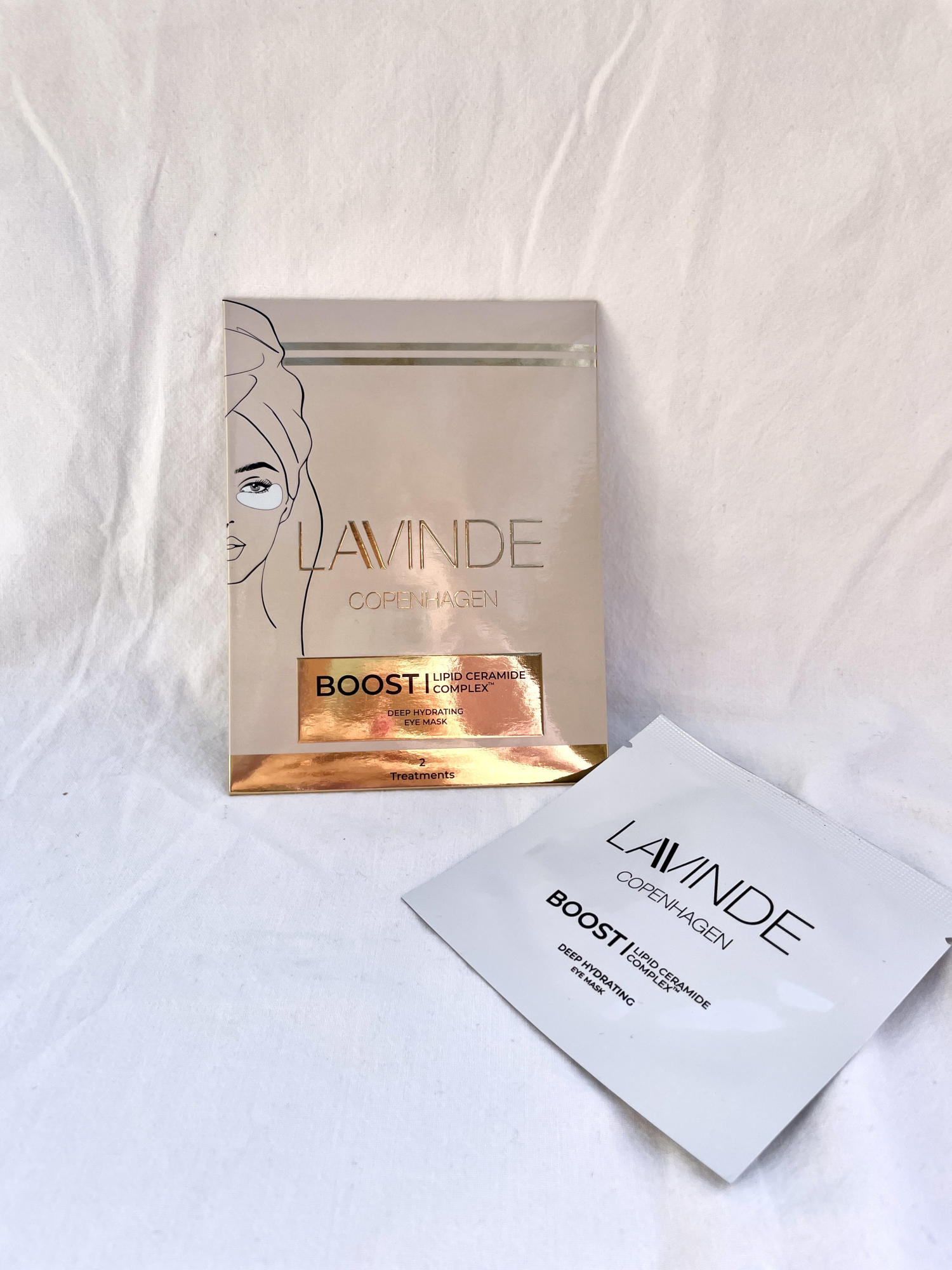 Lavinde Copenhagen Lavinde Copenhagen  Boost Eye Serum Mask 2 Stk