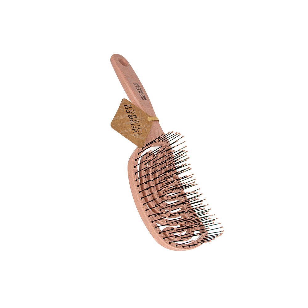 Nordic Bio Brush   Paddel   Light Rose